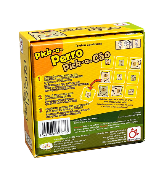 Pick-a-Perro Juego de cartas