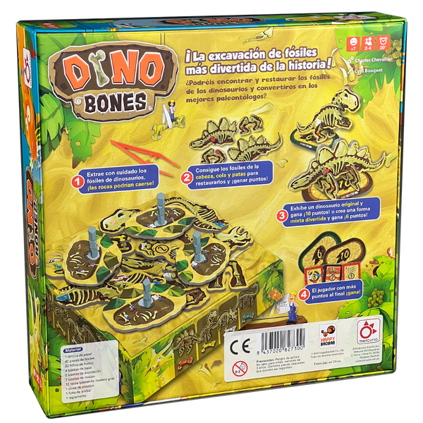 Dino Bones Juego de mesa