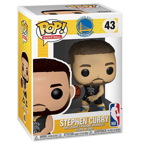 Funko Pop! Basketball NBA Golden State Warriors Stephen Curry