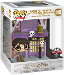 Funko Pop! Deluxe Harry Potter with Eeylops Owl Emporium (Special Edition)