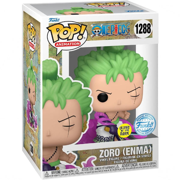 Funko Pop! Animation One Piece Zoro (Enma) (Special Edition) (GITD)