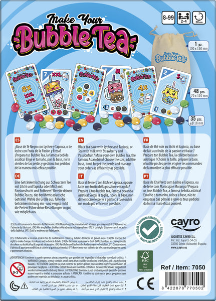 Make Your Bubble Tea Juego de mesa