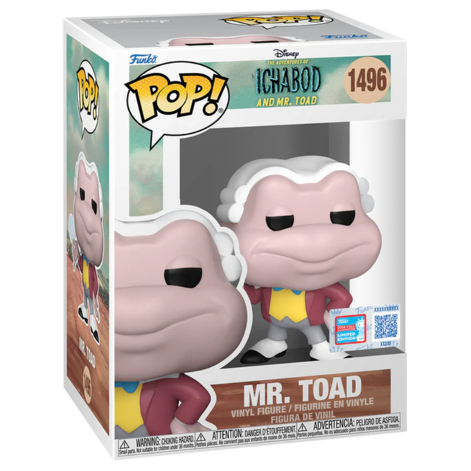 Funko Pop! Disney La leyenda de Sleepy Hollow y el Señor Sapo Mr. Toad (2024 Fall Convention)