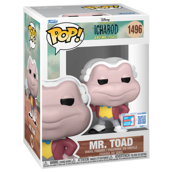 Funko Pop! Disney La leyenda de Sleepy Hollow y el Señor Sapo Mr. Toad (2024 Fall Convention)