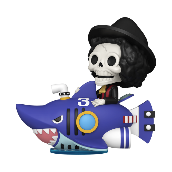 Funko Pop! Rides Deluxe One Piece Brook with Shark Submerge (2025 Fall Convention)