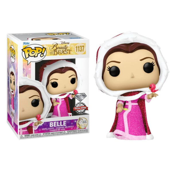 Funko Pop! Disney La Bella y la Bestia Belle (Special Edition) (Diamond Collection)