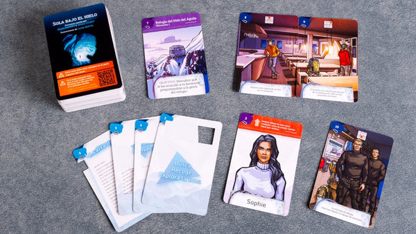 Back Stories Sola bajo el hielo Juego de mesa