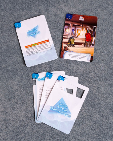 Back Stories Sola bajo el hielo Juego de mesa