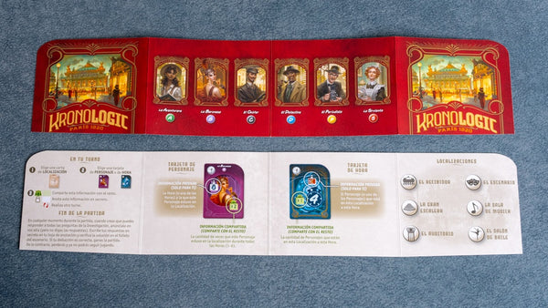 Kronologic: París 1920 Juego de mesa