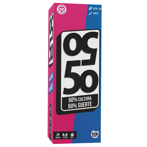 50 50 Juego de cartas