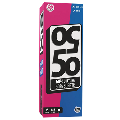 50 50 Juego de cartas