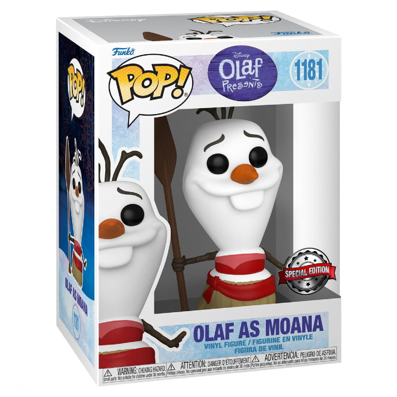 Funko Pop! Disney Olaf presenta Olaf as Moana (Special Edition)