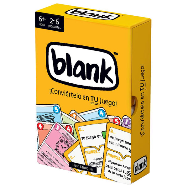 Blank Juego de cartas