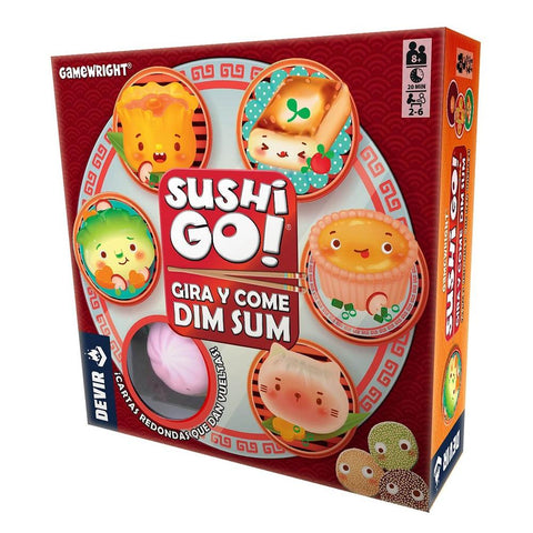 Sushi Go! Gira y come dim sum Juego de mesa