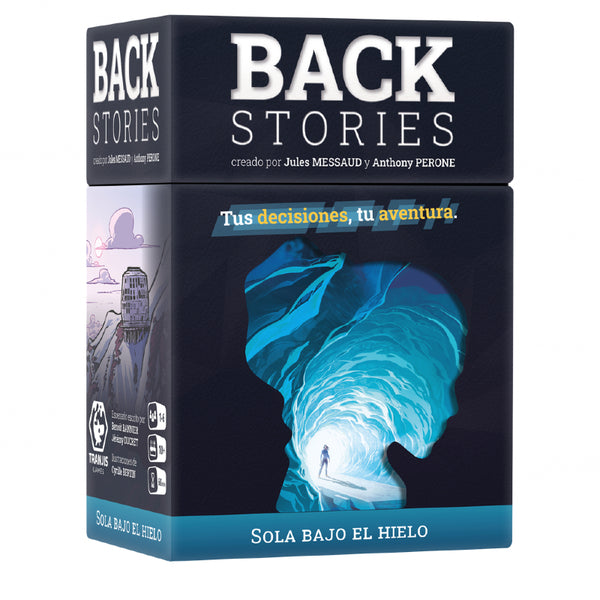 Back Stories Sola bajo el hielo Juego de mesa