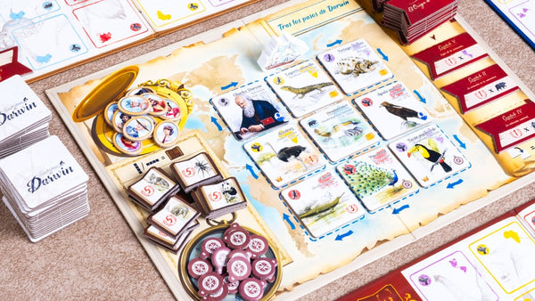 Tras los pasos de Darwin Juego de mesa