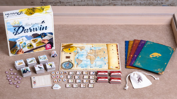Tras los pasos de Darwin Juego de mesa