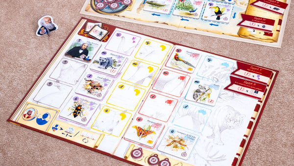 Tras los pasos de Darwin Juego de mesa