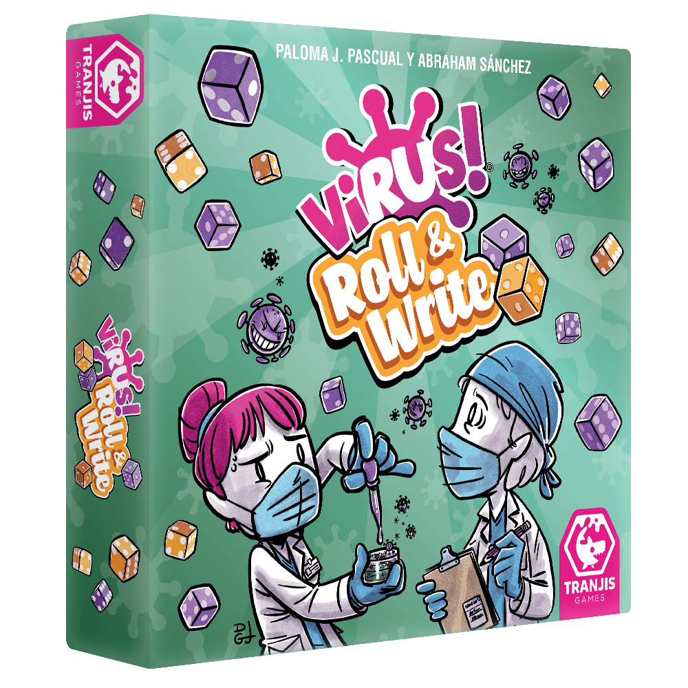 Virus! Roll & Write Juego de mesa