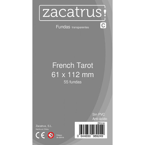 Fundas French Tarot (61mm x 112mm) (55 uds)