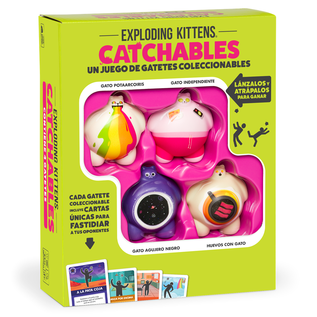 Exploding Kittens: Catchables Core Pack Juego de mesa