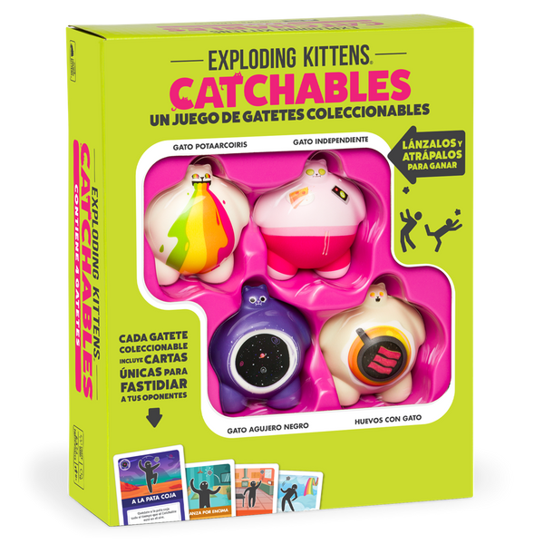 Exploding Kittens: Catchables Core Pack Juego de mesa