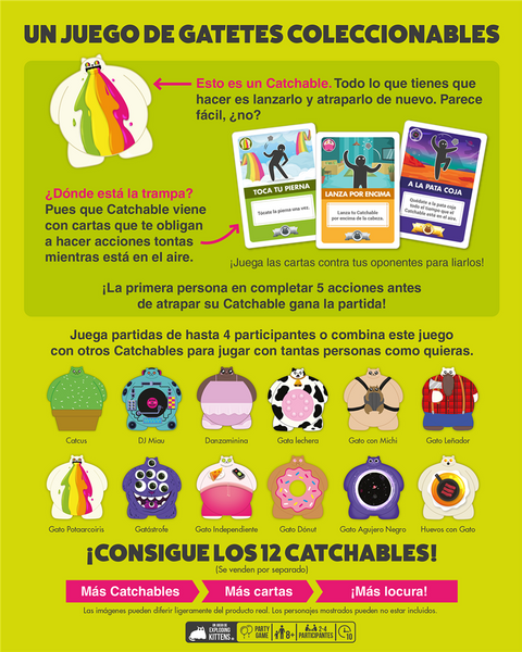 Exploding Kittens: Catchables Core Pack Juego de mesa