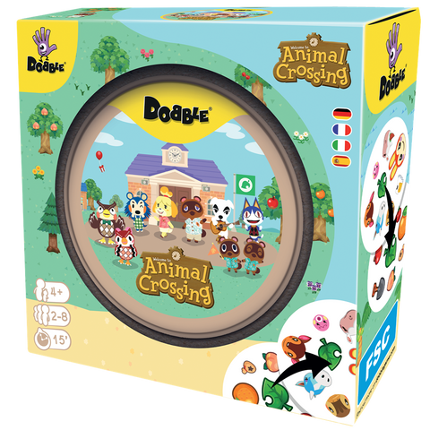 Dobble Animal Crossing Juego de cartas