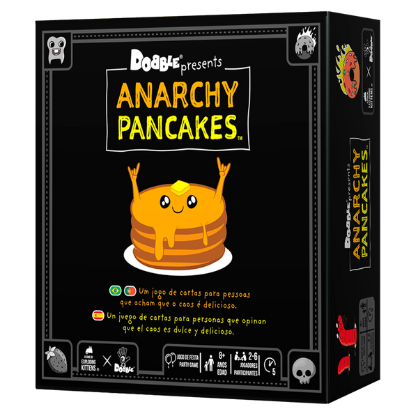 Dobble Anarchy Pancakes Juego de cartas