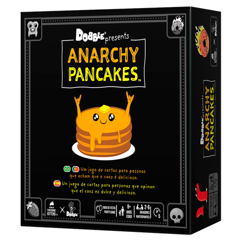 Dobble Anarchy Pancakes Juego de cartas