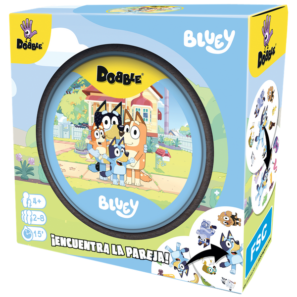 Dobble Bluey Juego de cartas