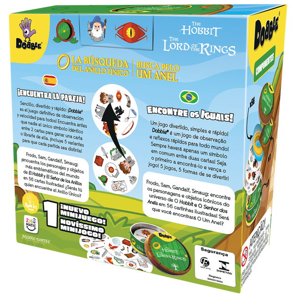Dobble The Lord of the Rings Juego de cartas