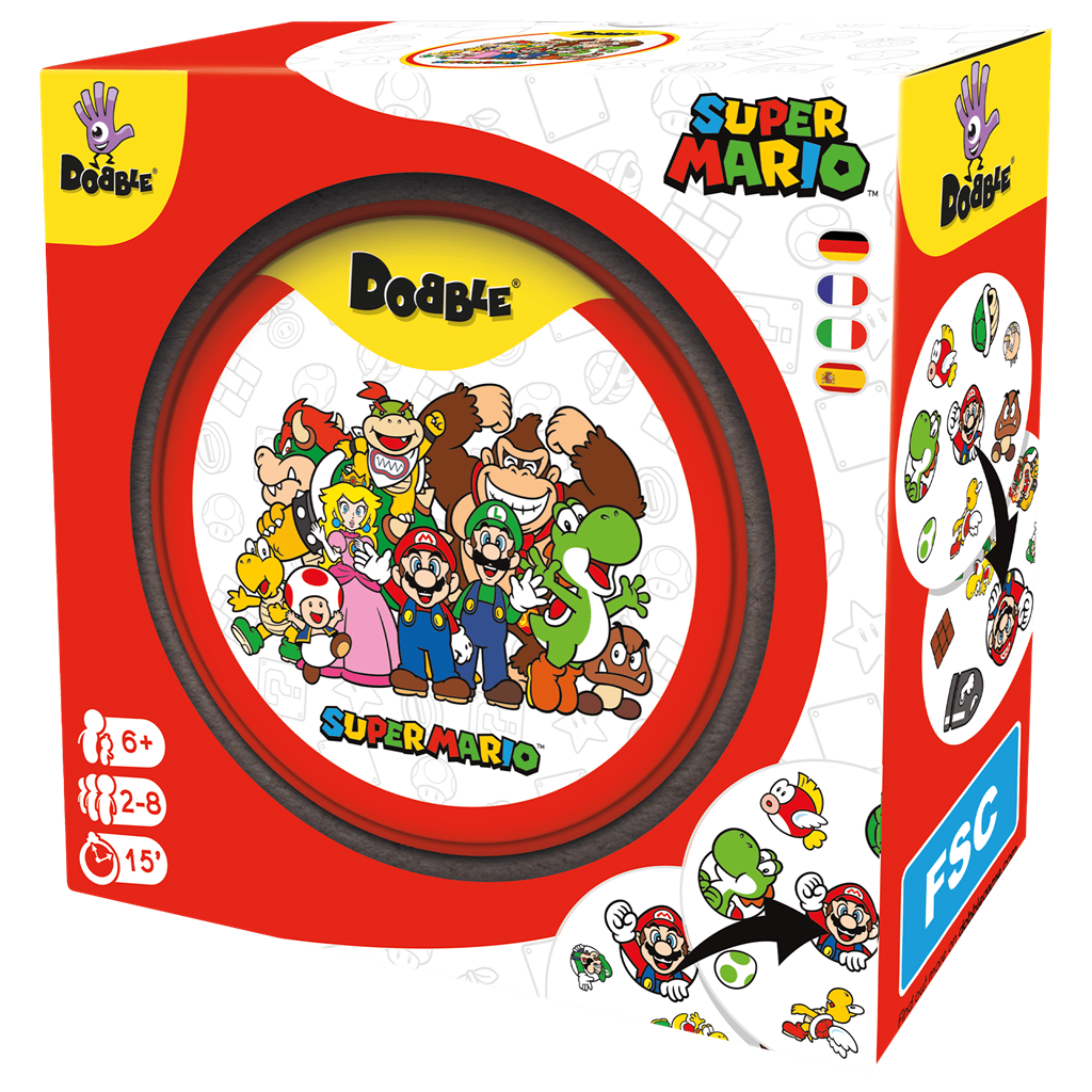 Dobble Super Mario Juego de cartas