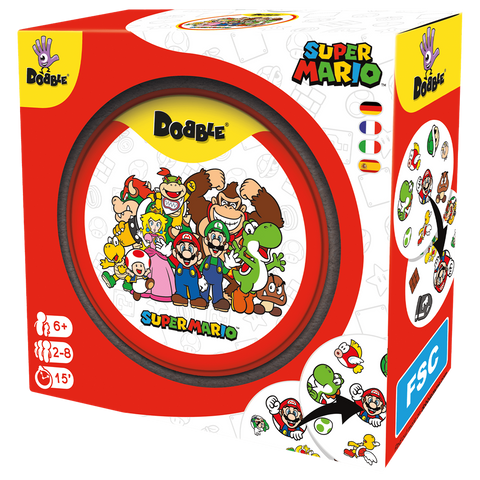 Dobble Super Mario Juego de cartas