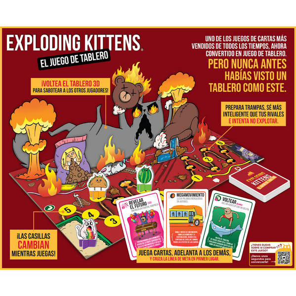 Exploding Kittens: el juego de tablero Juego de mesa