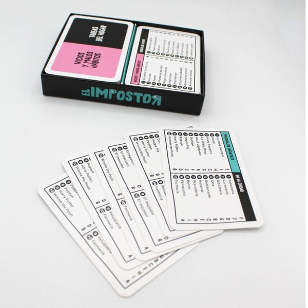 El Impostor Juego de cartas