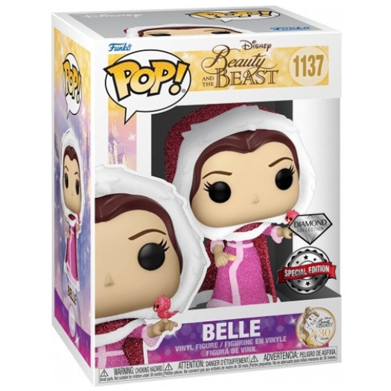 Funko Pop! Disney La Bella y la Bestia Belle (Special Edition) (Diamond Collection)