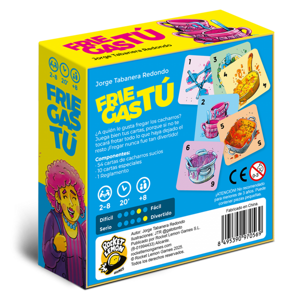Friegas Tú Juego de cartas