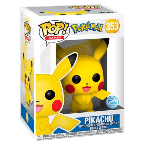 Funko Pop! Games Pokémon Pikachu (Special Edition)