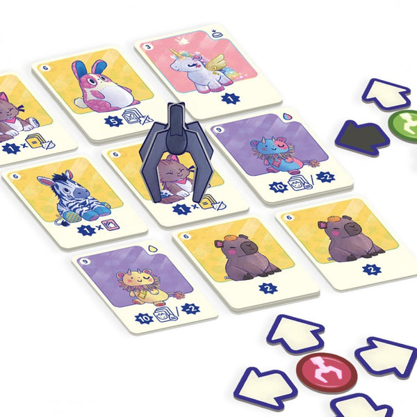 Grúa de Peluches Juego de cartas