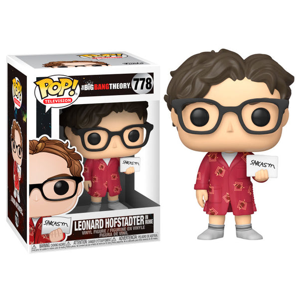 Funko Pop! Television The Big Bang Theory Leonard Hofstadter in robe