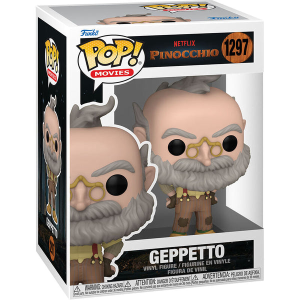 Funko Pop! Movies Pinocho de Guillermo del Toro Geppetto