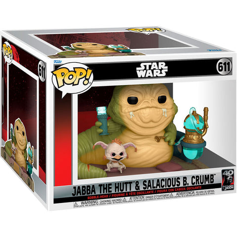 Funko Pop! Star Wars Jabba the Hutt & Salacious B. Crumb Moment