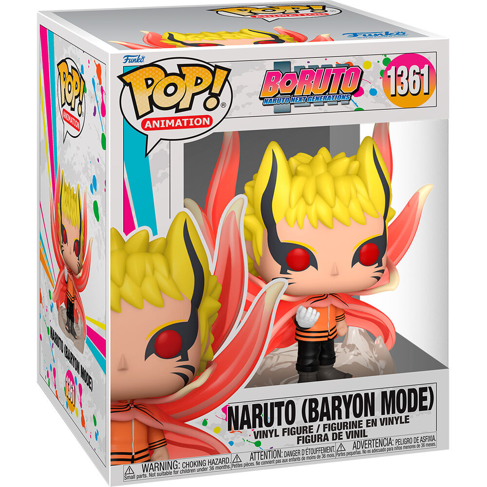 Funko Super Sized Pop! Animation Boruto: Naruto Next Generations Naruto (Baryon Mode)