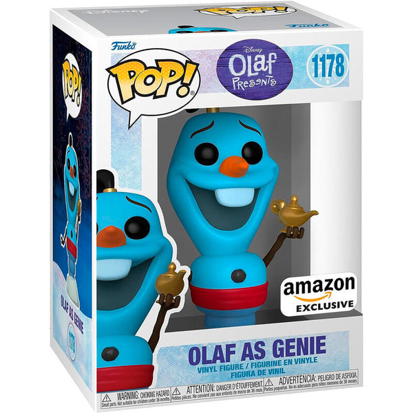 Funko Pop! Disney Olaf presenta Olaf as Genie (Amazon Exclusive)