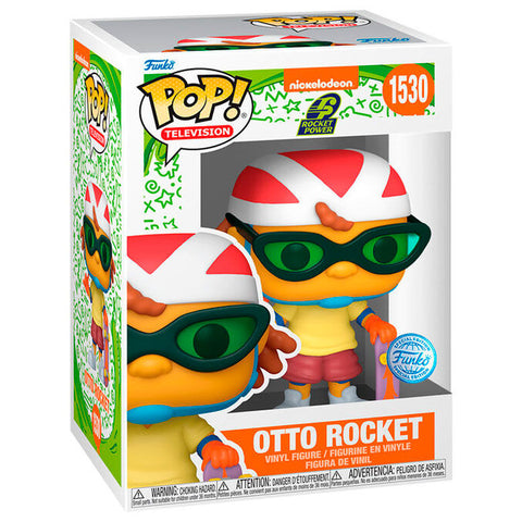 Funko Pop! Television Nickelodeon Rocket Power Otto Rocket (Special Edition)