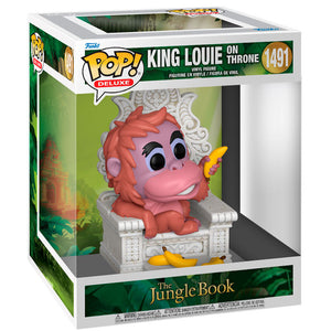 Funko Pop! Deluxe Disney El libro de la selva King Louie on Throne