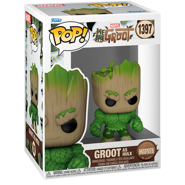 Funko Pop! Marvel We Are Groot Groot as Hulk