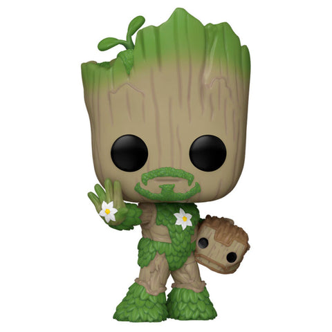 Funko Pop! Marvel We Are Groot Groot as Iron Man