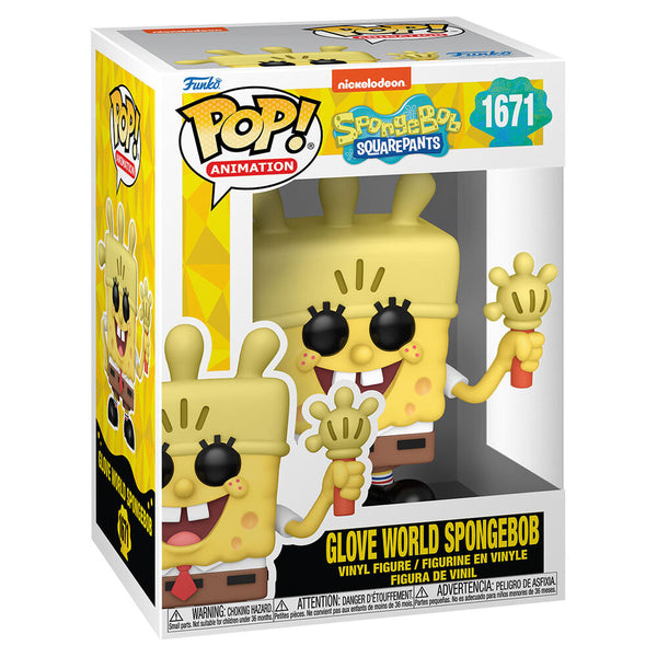 Funko Pop! Animation Nickelodeon Bob Esponja Glove World Spongebob